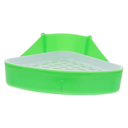 ORFOFE Elegante Katzentoilette für Kaninchen Meerschweinchen und Hamster Ecktoilette für Haustiere auslaufsicher leicht zu reinigen ORFOFE Elegante Katzentoilette für Kaninchen Meerschweinchen und Hamster Ecktoilette für Haustiere auslaufsicher leicht zu reinigen von ORFOFE