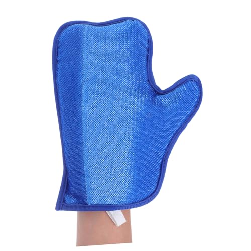 ORFOFE Elektrostatische Tierhaarentferner Handschuhe Doppelseitiger Bürstenhandschuh Wiederverwendbar für Hunde Katzen Entfernt Tierhaare von Möbeln Couch Teppich Ergonomisch und von ORFOFE
