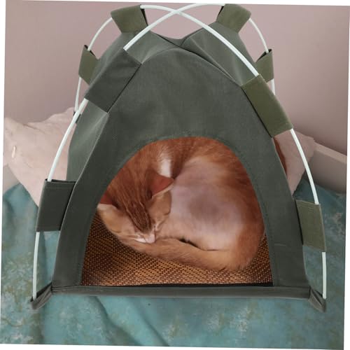 ORFOFE Faltbares Katzenzelt Outdoor Atmungsaktives Waschbares Katzenhaus für Kleine Katzen und Kätzchen Leichter Langlebiger Haustier Schlafplatz Kompakt und Einfach zu Transportieren ORFOFE Faltbares Katzenzelt Outdoor Atmungsaktives Waschbares Katzenhaus für Kleine Katzen und Kätzchen Leichter Langlebiger Haustier Schlafplatz Kompakt und Einfach zu Transportieren von ORFOFE