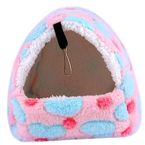 ORFOFE Warme Hängematte Für Hamster Wandmontage Bett Mit Aufhänger Bequeme Einstreu Für Kleintiere von ORFOFE