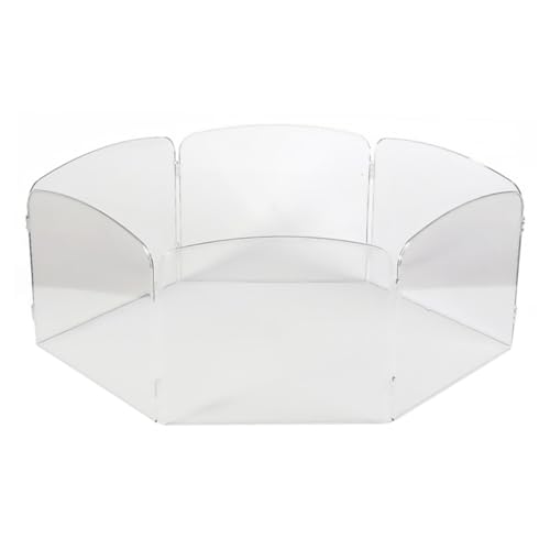 ORFOFE Hamster Gehege Transparentes Teiliges Kunststoff Zaun Kleintier Freigehege Robust und Einfach zu Montieren für Sichere Kleintierauslauf Innenbereich ORFOFE Hamster Gehege Transparentes Teiliges Kunststoff Zaun Kleintier Freigehege Robust und Einfach zu Montieren für Sichere Kleintierauslauf Innenbereich von ORFOFE