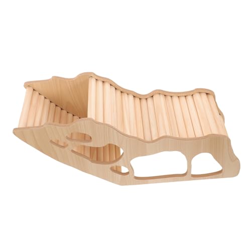 ORFOFE Hamster Holzhaus Versteck aus Natürlichem Holz Spielerisches Hamsterhaus mit Tunnel für Kleintiere Rückzugsort zum Verstecken Schlafen und Klettern Geeignet für Zwerghamster und ORFOFE Hamster Holzhaus Versteck aus Natürlichem Holz Spielerisches Hamsterhaus mit Tunnel für Kleintiere Rückzugsort zum Verstecken Schlafen und Klettern Geeignet für Zwerghamster und von ORFOFE