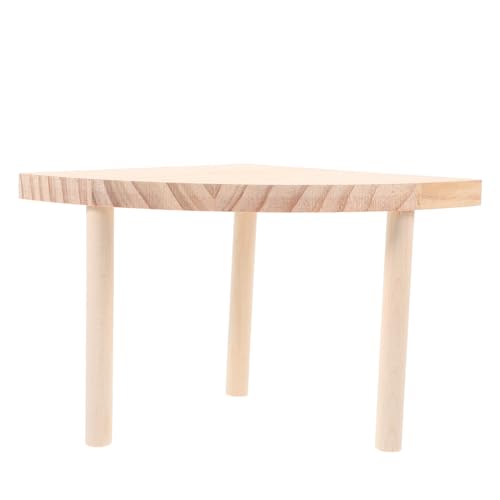 ORFOFE Hamster Holzplattform Vielseitige Kleintier Spiel Futterstation Stabile Eckplattform für Hamster Meerschweinchen und Kleine Haustiere Fördert Bewegung und Balance ORFOFE Hamster Holzplattform Vielseitige Kleintier Spiel Futterstation Stabile Eckplattform für Hamster Meerschweinchen und Kleine Haustiere Fördert Bewegung und Balance von ORFOFE