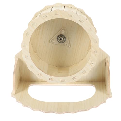 ORFOFE Hamster Laufrad Holz mit Halterung Geräuscharmes Laufrad für Kleintiere Aktives für Hamster Ratten und Igel Fördert Bewegung und Beschäftigung ORFOFE Hamster Laufrad Holz mit Halterung Geräuscharmes Laufrad für Kleintiere Aktives für Hamster Ratten und Igel Fördert Bewegung und Beschäftigung von ORFOFE
