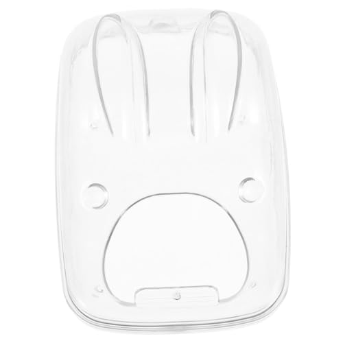 ORFOFE Hamster Sandbad Box aus Transparentem Mittelgroß Langlebig und Pflegeleicht Praktisch für Hamster und Kleine Haustiere als Sandbad und Toilette im Käfig von ORFOFE
