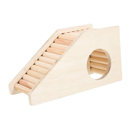 ORFOFE Hamster-Spielzeug dekorative Leiter Spielzeug zum Leiterklettern Hamster Spielzeug hamsterspielzeug Spielzeuge Spielset aus Holz Hamsterversteck aus Holz Eichhörnchenhaus Nest Hase von ORFOFE