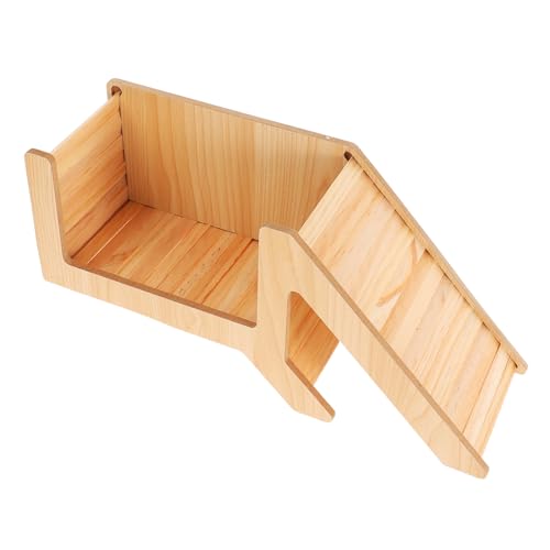 ORFOFE Luxuriöses Hamsterhaus Aus Holz Kleiner Haustiertunnel Hamsterversteck Hölzernes Rattenversteck Empfindliche Hamsterversorgung ORFOFE Luxuriöses Hamsterhaus Aus Holz Kleiner Haustiertunnel Hamsterversteck Hölzernes Rattenversteck Empfindliche Hamsterversorgung von ORFOFE