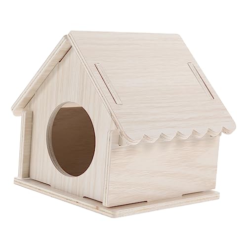 ORFOFE Hamster Versteck aus Natürlichem Holz Kleines Meerschweinchen Haus Sicherer Nager Unterschlupf Geruchsneutral Komfortabel Privates Kleintier Rückzugsort Langlebig und Beißfest ORFOFE Hamster Versteck aus Natürlichem Holz Kleines Meerschweinchen Haus Sicherer Nager Unterschlupf Geruchsneutral Komfortabel Privates Kleintier Rückzugsort Langlebig und Beißfest von ORFOFE