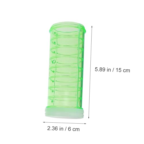 ORFOFE Hamsterkäfig DIY Tunnel Grün Modulare Rohre und Platten Langlebiges Pet Toy Erweiterbares Kleintier Labyrinth für Hamster Käfig Zubehör von ORFOFE