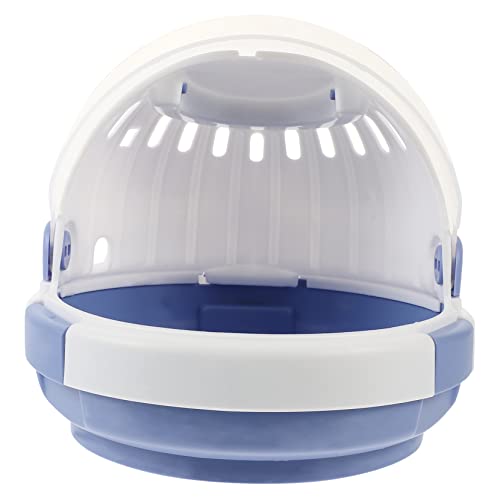 ORFOFE Reisekäfig für Haustiere für Hamster tragbarer Handtransporter für Kleintiere Reisebox für den Außenbereich volle Sicht kompakt und leicht von ORFOFE