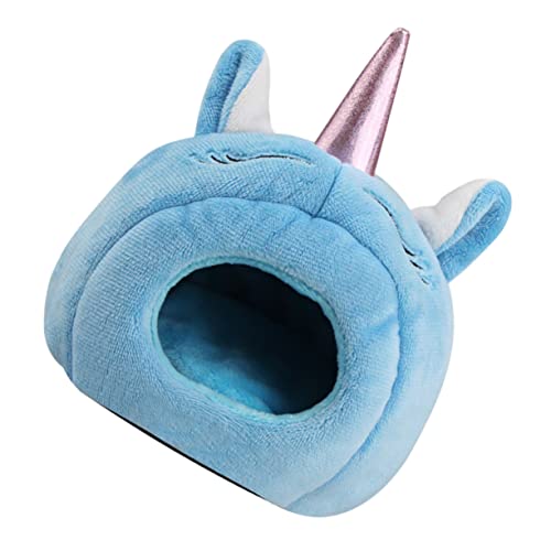 ORFOFE Gemütliches Hamsternest Cartoon-Design Plüschhöhle Bett Für Meerschweinchen Chinchilla ORFOFE Gemütliches Hamsternest Cartoon-Design Plüschhöhle Bett Für Meerschweinchen Chinchilla von ORFOFE