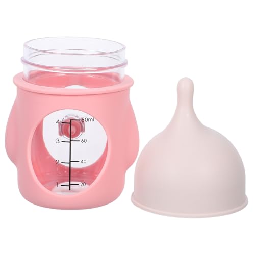 ORFOFE Haustier Fütterungsflasche Sanfte Milchflasche für Welpen und Kätzchen Weicher Nippel Design Natürliche Pflege Leicht zu Reinigen und Hygienisch für Neugeborene Tiere Rosa ORFOFE Haustier Fütterungsflasche Sanfte Milchflasche für Welpen und Kätzchen Weicher Nippel Design Natürliche Pflege Leicht zu Reinigen und Hygienisch für Neugeborene Tiere Rosa von ORFOFE