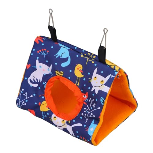 ORFOFE Hängematte zum Aufhängen für Papageien Vogelnest Ruheplatz für Haustiere Segeltuchbett orange Farbe Größe für Papageien Vögel ORFOFE Hängematte zum Aufhängen für Papageien Vogelnest Ruheplatz für Haustiere Segeltuchbett orange Farbe Größe für Papageien Vögel von ORFOFE