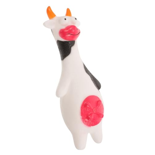 ORFOFE Toy Dog Haustier Spielzeug Interaktives Apportierspielzeug Kuh, Der Spielzeughund Kaut Gummi-Kuh-hundespielzeug Welpe Backenzahntier Schreiendes Spielzeug Bissfest Emulsion Die Schafe ORFOFE Toy Dog Haustier Spielzeug Interaktives Apportierspielzeug Kuh, Der Spielzeughund Kaut Gummi-Kuh-hundespielzeug Welpe Backenzahntier Schreiendes Spielzeug Bissfest Emulsion Die Schafe von ORFOFE