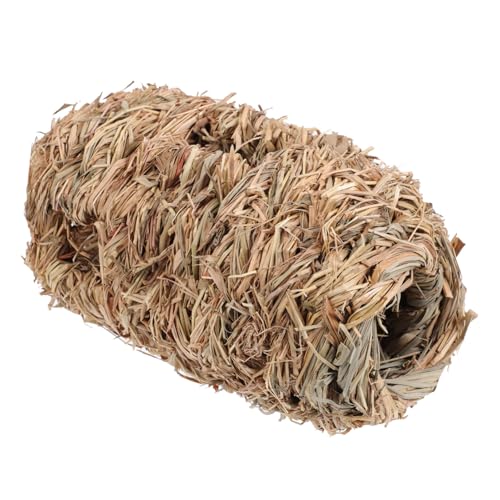 ORFOFE Hamster Versteck-Tunnel Naturstroh Woven Hamster Nest Für Kleine Haustiere Für Käfige Kompaktes Und Leichtes Design Sicheres Versteckspielzeug Und Mäuse ORFOFE Hamster Versteck-Tunnel Naturstroh Woven Hamster Nest Für Kleine Haustiere Für Käfige Kompaktes Und Leichtes Design Sicheres Versteckspielzeug Und Mäuse von ORFOFE