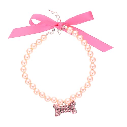 ORFOFE Luxuriöses Haustierzubehör Hundehalsband Verstellbares Für Und Hunde Strasshalsband von ORFOFE