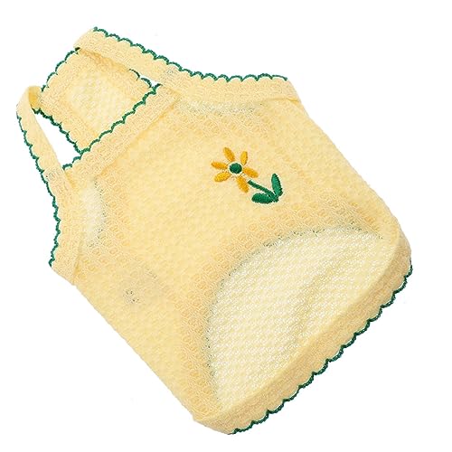 ORFOFE Haustierkostüm Welpen Kleider Hunde Shirt Sommerwesten Kleidung Ärmel Entzückende Dünne Hundekleid Outfits Hunde Partykleid Bekleidungs Outfits für Hunde Jungen und Mädchen von ORFOFE