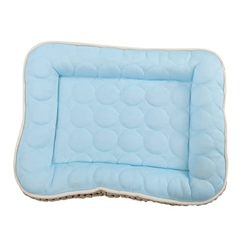 ORFOFE Haustier Kühlmatte Hundebett Katzenbett Seide Kiste Komfortables Welpenhund Schlafkissen ORFOFE Haustier Kühlmatte Hundebett Katzenbett Seide Kiste Komfortables Welpenhund Schlafkissen von ORFOFE