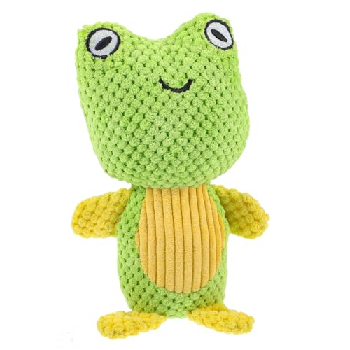 ORFOFE Haltbares Plüsch-kauspielzeug Für Hunde Interaktives Quietschspielzeug Für Grüner Frosch Geeignet Für Zahnreinigung Und Spaß Für Kleine Und Mittlere ORFOFE Haltbares Plüsch-kauspielzeug Für Hunde Interaktives Quietschspielzeug Für Grüner Frosch Geeignet Für Zahnreinigung Und Spaß Für Kleine Und Mittlere von ORFOFE