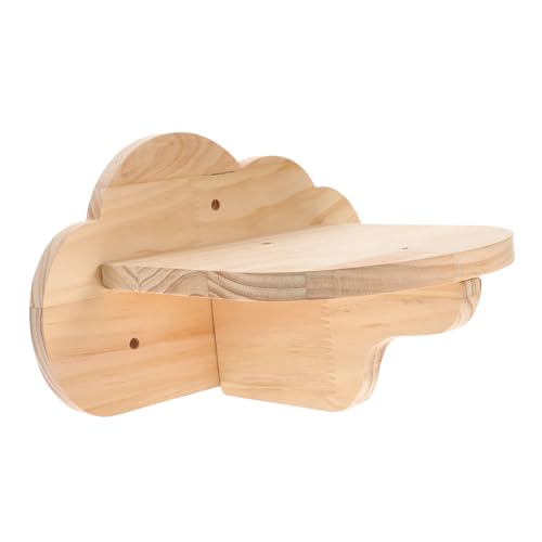 ORFOFE Holz kletterplattform für Katzen Robustes Klettergerüst mit Verstellbarer Höhe Glatte Oberfläche Langlebiges Katzenmöbel für Indoor spielspaß und Ruheplätze von ORFOFE