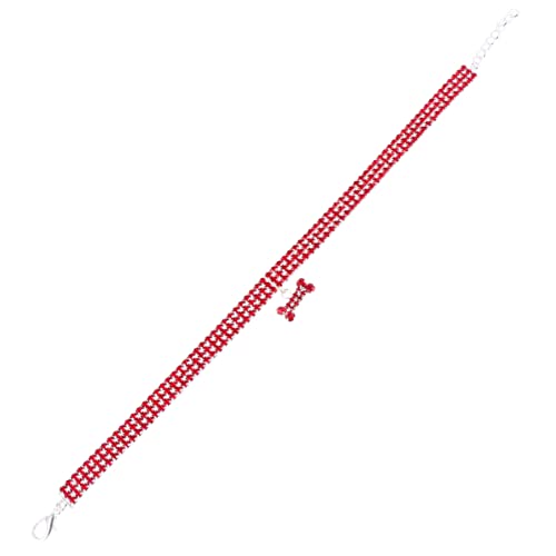 ORFOFE Haustierbedarf Strass Haustier Hundehalsband Verstellbare Kette Modisch und Bequem ORFOFE Haustierbedarf Strass Haustier Hundehalsband Verstellbare Kette Modisch und Bequem von ORFOFE
