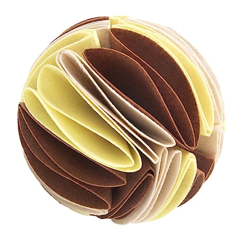 ORFOFE Haustier Hund Sniff Training Spielzeug Behandeln Abgabe Snuffle Interaktive Filz Hund Spielzeug 15cm Pet Snuffle ORFOFE Haustier Hund Sniff Training Spielzeug Behandeln Abgabe Snuffle Interaktive Filz Hund Spielzeug 15cm Pet Snuffle von ORFOFE