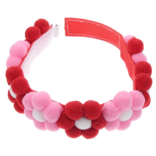 ORFOFE Hundefliege verschleißfeste Katze Blumendekoration Welpen Retro Styles pet Supplies Haustier-Kätzchen-Halsband Urlaubshalsbänder für Hunde Gänseblümchen binden Plüsch Hund Krawatte von ORFOFE