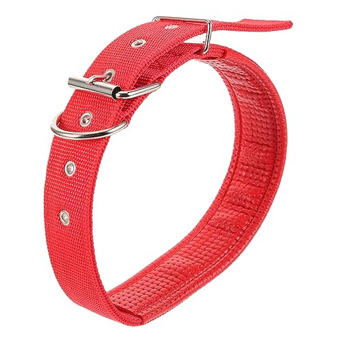 ORFOFE Hundehalsband Strapazierfähiges Nylonhalsband Für Große Hunde Tragbares Haustierhalsband Einfaches Für Hunde von ORFOFE