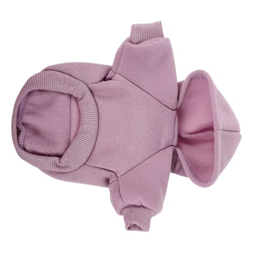 ORFOFE Hundeshirt aus Baumwolle Warmes Sweatshirt für Kapuzenpullover für Welpen Praktische Hundekleidung für Verschiedene Anlässe XL von ORFOFE