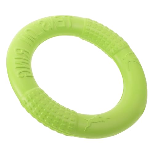 ORFOFE Hundespielzeug Fliegende Scheibe Interaktiver Kauring Schwimmendes Trainingsspielzeug für Kleine und Mittelgroße Hunde Sicherer Langlebiger Welpentrainingsring für Drinnen und von ORFOFE