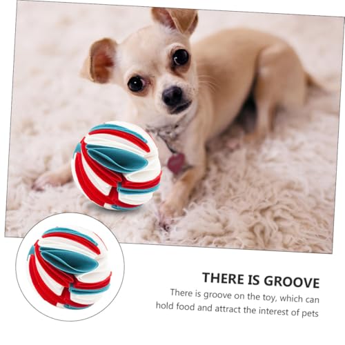 ORFOFE Hundespielzeug Kauspielzeug aus Filz Langlebiger und Elastischer Welpen Beißball Zahnpflege für Kleine Hunde Schützt Zähne und Zahnfleisch Fördert Spielerische Ablenkung und ORFOFE Hundespielzeug Kauspielzeug aus Filz Langlebiger und Elastischer Welpen Beißball Zahnpflege für Kleine Hunde Schützt Zähne und Zahnfleisch Fördert Spielerische Ablenkung und von ORFOFE