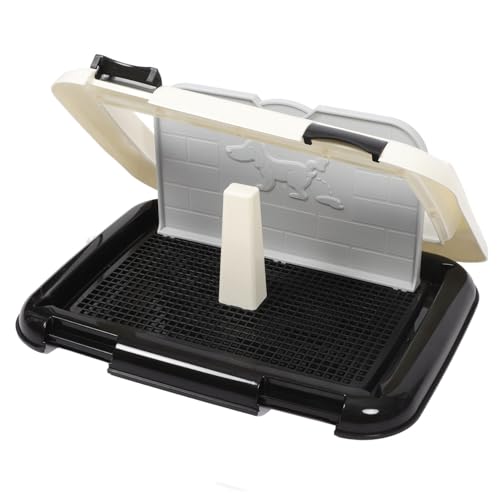 ORFOFE Indoor-Hundetoilette große Hundetoilette für leicht zu reinigende Anti-Rutsch-Toilettenablage Hundetoilettenbox ORFOFE Indoor-Hundetoilette große Hundetoilette für leicht zu reinigende Anti-Rutsch-Toilettenablage Hundetoilettenbox von ORFOFE