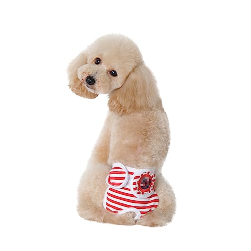 ORFOFE Hundewindeln Hunde windel Dog Diapers Hunde Accessories Hunde Kleidung Hunde Physiologie Welpen-Outfits Windel für Rüden Haustierwindeln Hundephysiologische Hosen rot ORFOFE Hundewindeln Hunde windel Dog Diapers Hunde Accessories Hunde Kleidung Hunde Physiologie Welpen-Outfits Windel für Rüden Haustierwindeln Hundephysiologische Hosen rot von ORFOFE