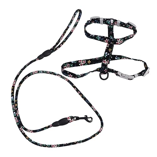 ORFOFE Katze Geschirr Gurt Katzengeschirr Trageschlaufe Für Welpen Kleine Hundegeschirre Haustier Geschirr Trageschlaufe Für Kleine Hunde Geschirr Für Kleine Hunde Katzenhalsband Leine von ORFOFE