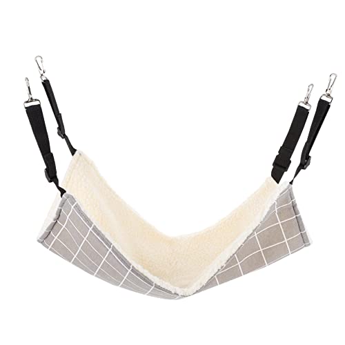 ORFOFE Katzenbett-hängematte Bequemes Katzen-hängebett Tier-schlafbett Warme Katzen-schaukel-hängematte Platzsparendes Design Grau ORFOFE Katzenbett-hängematte Bequemes Katzen-hängebett Tier-schlafbett Warme Katzen-schaukel-hängematte Platzsparendes Design Grau von ORFOFE