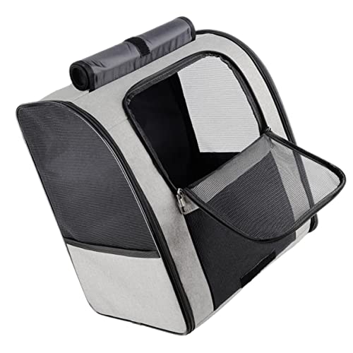 ORFOFE Tragerucksack für Katzen und Haustiere für die Reise Haustiertasche atmungsaktives Mesh bequem für Abenteuer im Freien ORFOFE Tragerucksack für Katzen und Haustiere für die Reise Haustiertasche atmungsaktives Mesh bequem für Abenteuer im Freien von ORFOFE