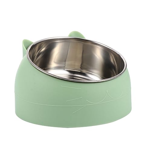 ORFOFE Futternäpfe für Haustiere Erhöhter Katzennapf Geneigtes Design Edelstahl 2 400 ml ORFOFE Futternäpfe für Haustiere Erhöhter Katzennapf Geneigtes Design Edelstahl 2 400 ml von ORFOFE
