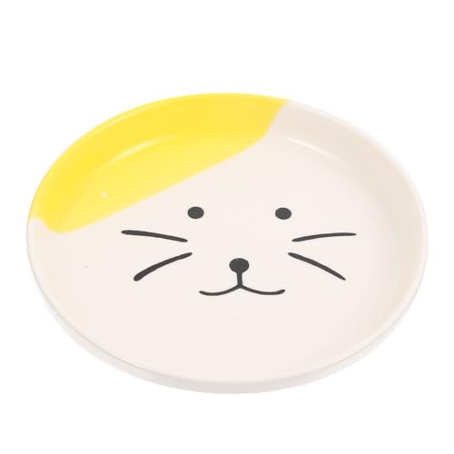 ORFOFE Futternapf für Haustiere Katzengesichts-Design Flacher Keramikteller für Katzenfutter für Katzen mit flachem Gesicht ORFOFE Futternapf für Haustiere Katzengesichts-Design Flacher Keramikteller für Katzenfutter für Katzen mit flachem Gesicht von ORFOFE