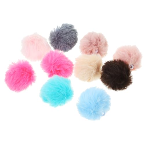 10 Stück verschiedene flauschige Filz-Katzenbälle Kätzchenspielzeug Bälle Bastel-Pompons für Katzen 10 Stück verschiedene flauschige Filz-Katzenbälle Kätzchenspielzeug Bälle Bastel-Pompons für Katzen von ORFOFE