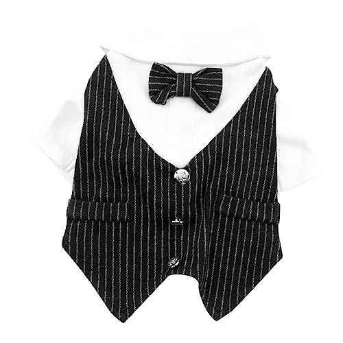 ORFOFE Haustier-anzugkleid – Stilvolles Kleid Gentleman-Stil Polyester-Material Party-hundekleid Foto-Requisiten Bequeme Passform Größe ORFOFE Haustier-anzugkleid – Stilvolles Kleid Gentleman-Stil Polyester-Material Party-hundekleid Foto-Requisiten Bequeme Passform Größe von ORFOFE
