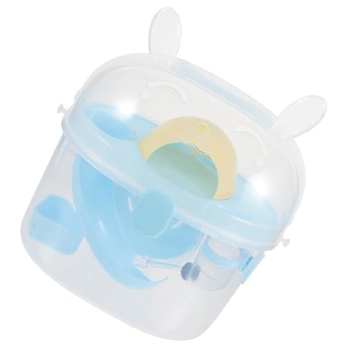 ORFOFE Kompakte Tragetasche Für Kleine Haustiere Hamster Transportbox Aus Stabilem Kunststoff Leicht Und Tragbar Für Hamster Meerschweinchen Co Transparente Blaue Farbe ORFOFE Kompakte Tragetasche Für Kleine Haustiere Hamster Transportbox Aus Stabilem Kunststoff Leicht Und Tragbar Für Hamster Meerschweinchen Co Transparente Blaue Farbe von ORFOFE