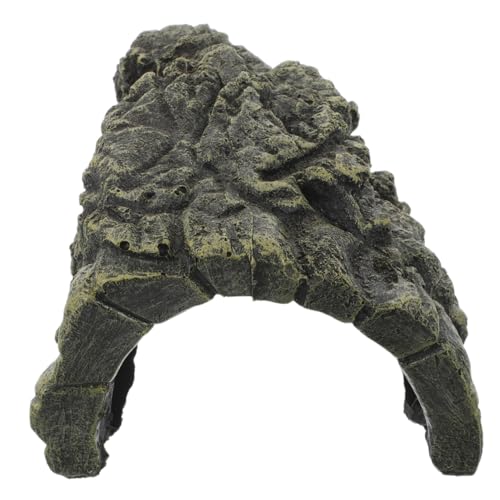 ORFOFE Kletter Sitzstange Für Haustiere Dekoration Amphibien Lebensraum Reptilien Unterschlupf Reptilienhöhle Versteck Sonnenplattform Für Wasserschildkröten Schildkröten von ORFOFE