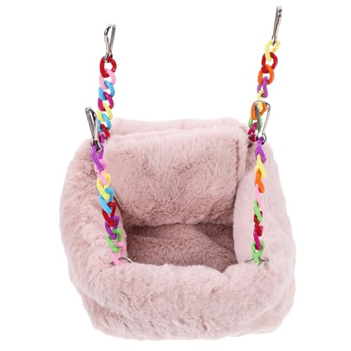 ORFOFE Komfortable Baumwoll hängematte für Hamster und Meerschweinchen Weiches Nager zubehör Gemütliches Schlaf Spielbett Installieren für Käfig und Kleine Haustiere ORFOFE Komfortable Baumwoll hängematte für Hamster und Meerschweinchen Weiches Nager zubehör Gemütliches Schlaf Spielbett Installieren für Käfig und Kleine Haustiere von ORFOFE