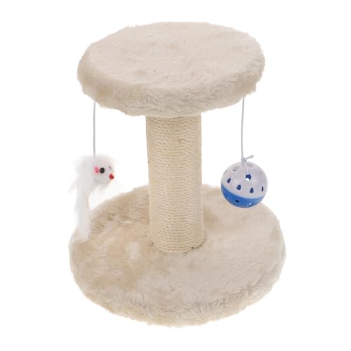 ORFOFE Katzenkratzbaum Aus Sisal Bequemer Kratzposten Für Katzen Strapazierfähiges Spielzeug Für Drinnen Mit Hoher Reibung Zum Krallenwetzen Und Möbel Schützen von ORFOFE