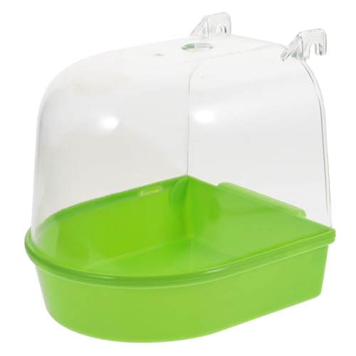 ORFOFE Hängende Vogelbadewanne Für Kleine Vögel Langlebigem Material Einfache Zubehör Für Käfige Für Papageien Und Wellensittiche von ORFOFE