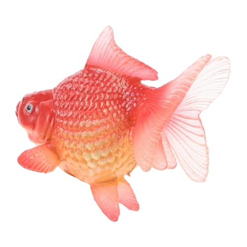 ORFOFE Künstlicher Goldfisch Aus Kunststoff Authentisches Aquarium-dekor Schwimmendes Fischornament Für Aquarien von ORFOFE