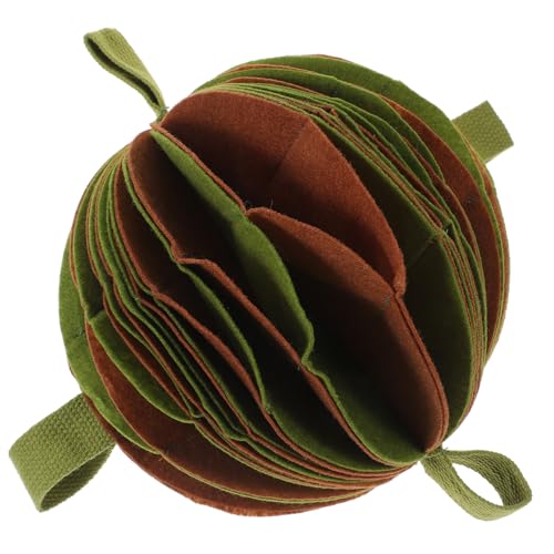 ORFOFE Kugel Fehlt Kauspielzeug Für Welpen Langsamer Futterball Für Haustiere Interaktiver Hundeball Langsames Vorschubspielzeug Bunter Schnüffelball Welpenzugspielzeug Polyester ORFOFE Kugel Fehlt Kauspielzeug Für Welpen Langsamer Futterball Für Haustiere Interaktiver Hundeball Langsames Vorschubspielzeug Bunter Schnüffelball Welpenzugspielzeug Polyester von ORFOFE