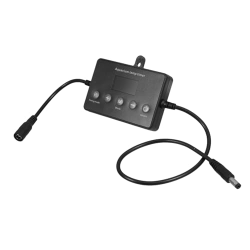 ORFOFE LED Controller für Aquarium Beleuchtung Programmierbarer Timing Sanfte Helligkeitsregelung mit Sonnenaufgangs und Sonnenuntergangsmodus LCD Display Sichtwinkel ORFOFE LED Controller für Aquarium Beleuchtung Programmierbarer Timing Sanfte Helligkeitsregelung mit Sonnenaufgangs und Sonnenuntergangsmodus LCD Display Sichtwinkel von ORFOFE