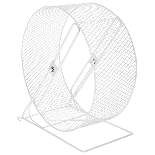 ORFOFE Hamsterrad Aus Eisen Geräuschlos Trainingsspielzeug Für Ratten Eichhörnchen Igel 66 cm Weiß ORFOFE Hamsterrad Aus Eisen Geräuschlos Trainingsspielzeug Für Ratten Eichhörnchen Igel 66 cm Weiß von ORFOFE