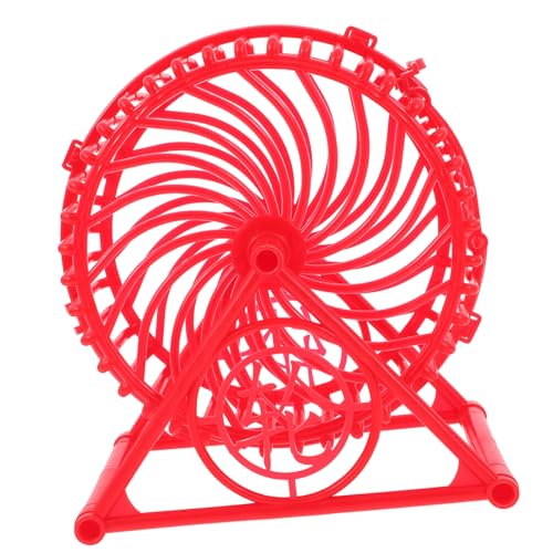 ORFOFE Laufrad Leises Hamster-laufrad Gestell Kunststoff Rot Bewegungsspielzeug Für Kleintiere Sicher Für Mäuse ORFOFE Laufrad Leises Hamster-laufrad Gestell Kunststoff Rot Bewegungsspielzeug Für Kleintiere Sicher Für Mäuse von ORFOFE